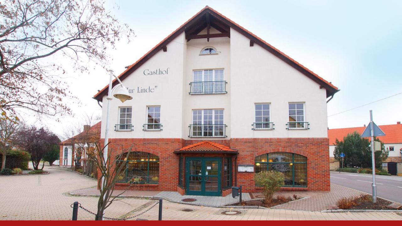 Hotel & Restaurant "Zur Linde" Spergau Exterior foto